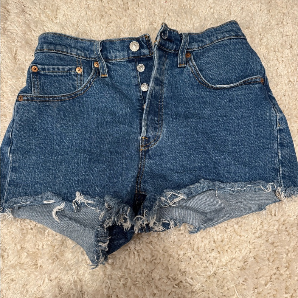 Levi's 501 Blue Jean Shorts Classic Style